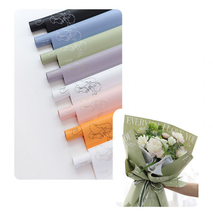 55*55cm%20Flower%20Wrapping%20Paper%20DIY%20Waterproof%20Bouquet%20Gift%20Wrapping%20Material%20Paper%20Bouquet%20Packaging%20Paper%20Florist%20Supplies%20-%20Image%203