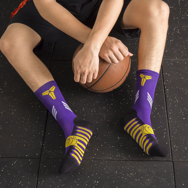 aProfessional%20Elite%20Basketball%20Socks%20Men's%20High-Top%20Kobe%20Platform%20plus%20Pure%20Cotton%20Sweat-Absorbent%20Student%20Sports%20Socks%20Owen%20-%20Image%208
