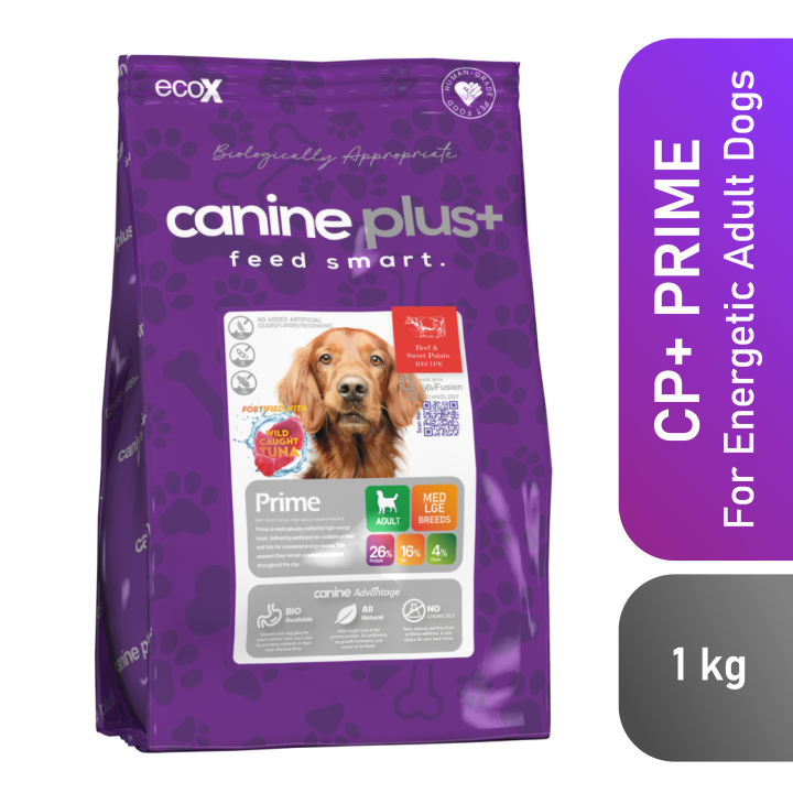 Canine Plus+ Prime Dog Food [Beef & Sweet Potato] 1kg