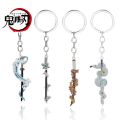 Anime Demon Slayer Keychain Kimetsu no Yaiba Tomioka Giyuu Kochou Shinobu Cosplay Key Chain Metal Pendant Keyring. 