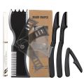 Beard Shaping Kits Adjustable Non-slip Mustache Trimming Set Practical Professional Facial Hair Template Gadget Supply. 