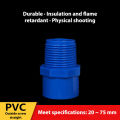 PVC water pipe fittings. 