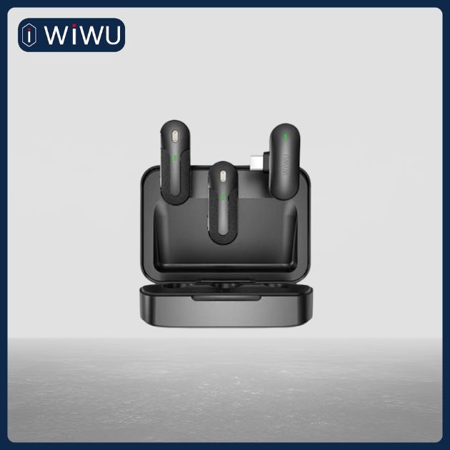 Wiwu Wi-WM002 Portable Wireless Dual Microphone (Lightning)