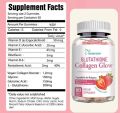 Nature Glow Glutathione Collagen Glow Strawberry Flavor Organic Chewable Gummies - 60. 