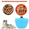SptrryDog Training ,Portable Treat Pouch with Magnetic Clip,Ideal for Puppy Food Storage & Pet Outing Supplies. 