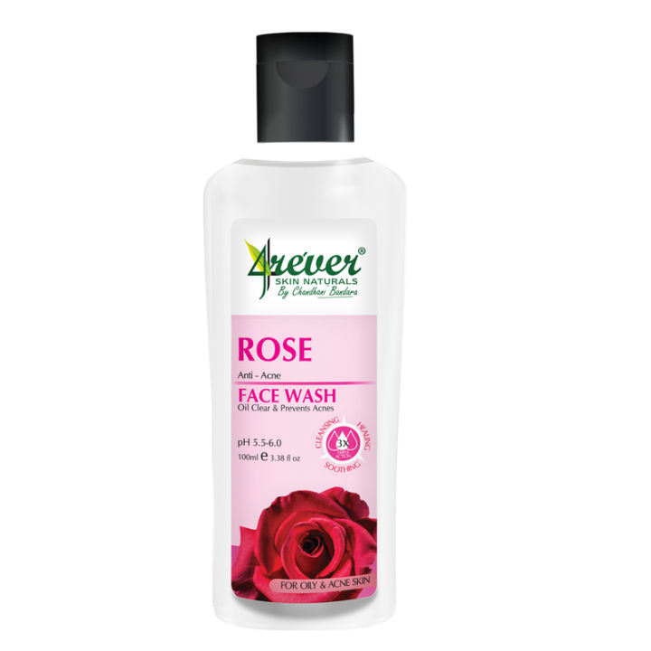 Rose face wash 185ml