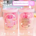 Jellys - Snail Candy Whitening Scrub -300g jscs 16 Balls Dead Skin Cells to Reveal Smooth Healthy Skin 300g made in Thailand. 