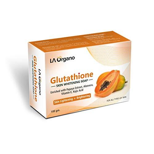 La Organo Glutathione Papaya Skin Whitening Soap; With Vitamin E And C;  Dark Spot And Dead Skin Cell Removal; 100 G (FROM INDIA)SAB | Daraz.lk