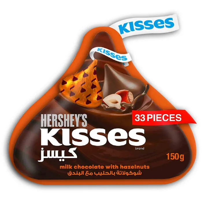 Hershey%E2%80%99s%20Kisses%20Milk%20Chocolate%20with%20Hazelnuts%20150g%20-%20Image%202