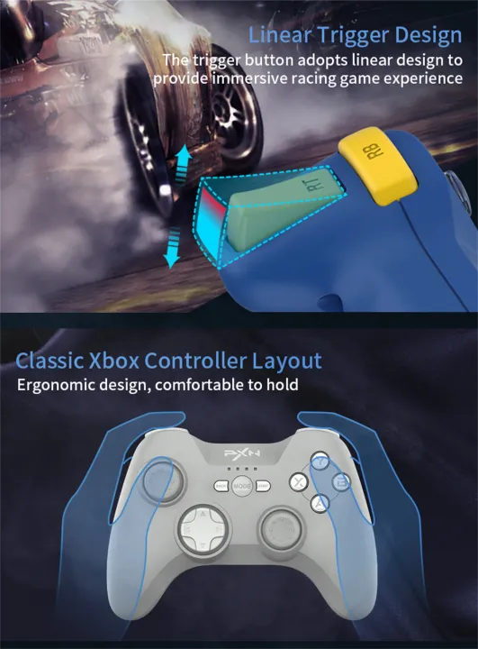 PXN%20P3%20PC%20Wireless%20Controller%202.4G%20Wireless%20GamePads%20for%20PC(Windows%207/8/10/11),%20PS3,%20iOS%2014.2+,%20Android%204.0+,%20Android%20TV/Box%20-%20Image%206