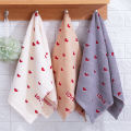 100% Pure Cotton Foldable Bath Towel Absorbent Quick Dry Face Hand Hair Towels For Adults Kitchen Cleaning Dishcloth 75x35cm. 