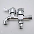Washing Machine Faucet Double Outlet Faucet for Laundry Room Balcony. 