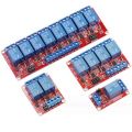 12V 1 2 4 8 Ways Channels Opto isolator Isolated Optocoupler Trigger Switch Relay Module AC 240V DC 30V for Arduino. 