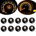 10Pcs T4.2 12V LED Bulb Car Instrument Dashboard Meter Panel Lights Lamps. 