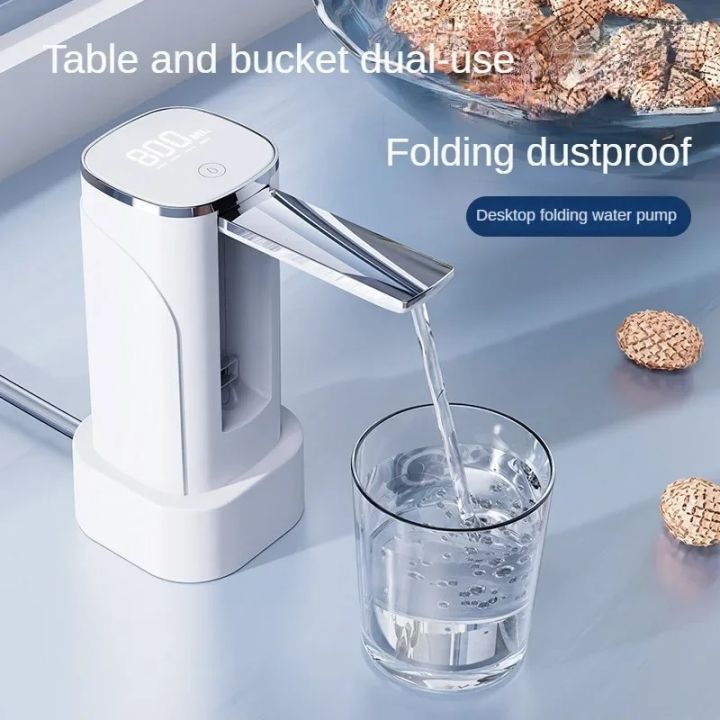 USB Charging Electric Water Pump Automatic Water Bottle Pump Wireless ...