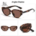 LouisWill Women Foldable Sunglasses Ladies' Retro Cat Eye Sunglasses Fashion Narrow Frame Sunglasses UV400 Protection Polarized Sunglasses Eyes Protection Eyewear Sun Glasses For Women Driving Hiking. 