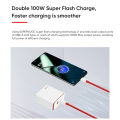 Oneplus 100W Dual Port SuperVOOC Charger USB A USB C Type Fast Charger 45W Ourput 10A Type C Cable For Oneplus 11 10 Pro Ace 2. 