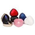Luxury Heart-Shaped LED Light Wedding Ring Box With Display Storage Organizer Jewelry Packaging Decoration Pendant Women Wholes. 
