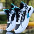 Spring and Summer New Sports Shoes Men's Non-Slip High Top Casual Men's Shoes Lightweight Soft Sole Student Teen Running Shoes Board Shoes. 