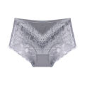 Seamless Panties Women Lace Mid Waist Underwear Female Woman Soft Silk Panti Briefs Big Plus Size XXXL Woman Bragas Panty Femme. 