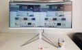 Philips 34-Inch Curved Ultra-Wide WQHD Monitor without stand but wall mountable  (Refurbished). 