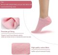 Catron Moisturizing Socks with Spa Quality Gel for Dry Cracked Silicone Heels, Toes Get Itchy Feet Relief With an Overnight Treatment of Soothing Natural Oil and Vitamin E (Multicolor). 