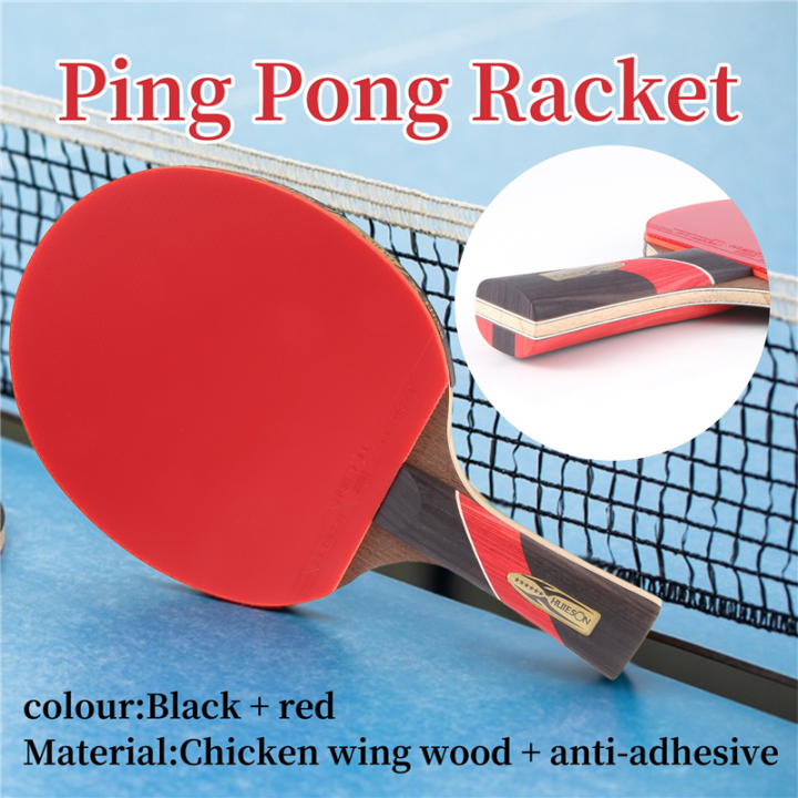 Sticky Table Tennis Racket Super Powerful Pong Racket Bat, Table Tennis Racket Sticky Pimples ...
