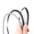 1m 10/25mm Cable Spiral Wrap Tidy Cord Wire Banding Loom Storage Organizer Tool Encounter. 