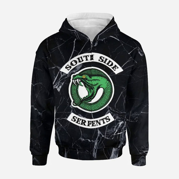 Jacket Riverdale Hoodie Riverdale TV Series Zip Up Hoodie Men