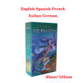 【Hot demand】【Hot demand】Tarot Deck Tarot of Mermaids Spanish Tarot Cards French Italian English and German Tarot Cards for Beginners with PDF Guidebook. 