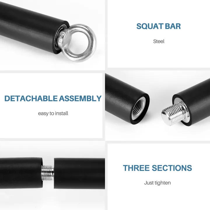 Multifunction%20Adjustable%20LAT%20Pull%20Down%20Bar%20Cable%20Machine%20Attachment%20for%20Home%20Gym%20Bench%20Press%20Squat%20Workout%20-%20Image%205