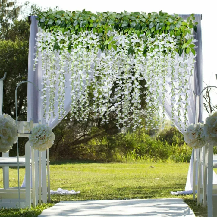1%20Piece%20%20Vine%20Garland%20Silk%20Hanging%20Ceiling%20Decoration%20Wisteria%20Leaf%20Flower%20Wisteria%20Flower%20-%20Image%205