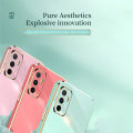 Luxury 6D Plating Soft Casing Silicone Square Frame Phone Case For OPPO A53 2020 4G / A33 4G / A32 4G Phone Case Shiny Bling Back Cover Coque. 