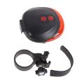 Cycling Lights Waterproof 5 LED 2 Lasers 3 Modes Bike Taillight Safety Warning Light Bicycle Rear Bycicle Light Tail Lamp. 