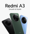 Redmi A3 Xiaomi - 4GB Ram 128GB Rom - Trcsl Approved - Genxt Warranty. 