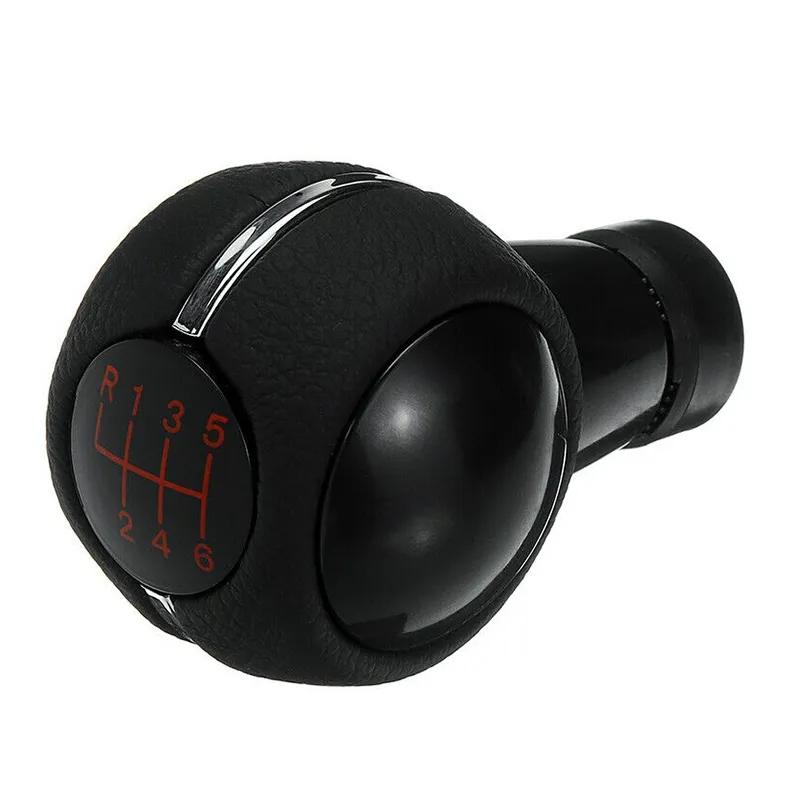 6 Speed Manual Gear Lever Shift Knob With Gaitor Leather Boot For Mini Cooper F55 F56 F57 F54 F60 R