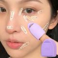 【HUT】 2/5Pcs Mini Size Finger Cosmetic Puff Concealer Foundation Puff Air Cosmetics Cushion Sponge Makeup Dry Wet BB Creams Applicator. 