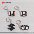 Vehicle Logo Key Tags with Key Chain. 