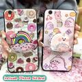 Cartoon Waterproof Phone Case For VIVO V7 Plus/Y79/Y73 Soft Case Back Cover Fashion Design quicksand cute Anti-knock TPU. 