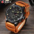 New Luxury Leather Band Watch For Men Quartz Analog Men's Gents Wrist Watches PT. 