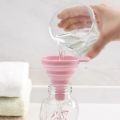 Foldable Funnel Silicone Collapsible Funnel Portable Funnels For Fuel Hopper Collapsible Beer/ Oil Funnels Kitchen Tools. 