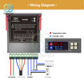 【The Timber Loft】LED Digital Temperature Humidity Controller Thermostat Humidistat Thermoregulator Incubator Heating Cooling Switch 12V 24V 220V. 