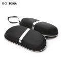 OQ BOGA Black EVA Plastic Fashion Unisex Eyewear Cases Men Women Portable Travel Zipper Sunglasses Eyeglasses Protective Box With Lanyard. 