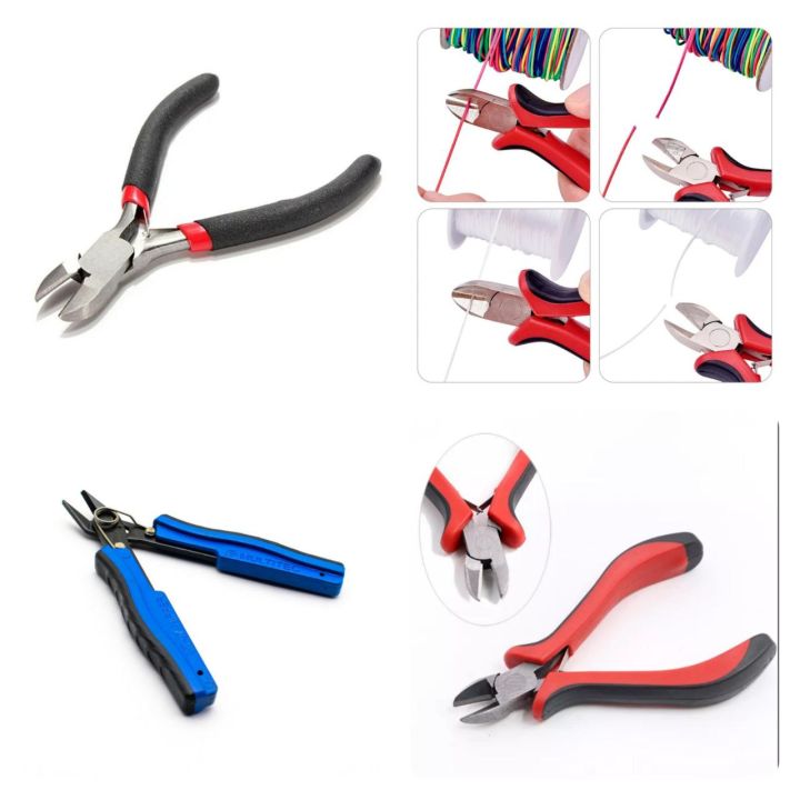 1pcs Stainless Steel Side Cutter Pliers Set Hand Tool For Craft Electronic Jewelry Making DIY Jewelry Tools Equipment's Beading Cutter