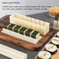 Sushi Maker Mold Japanse Cake Mold Making Kit Square Sushi Mold B. 