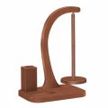 Portable Wooden Yarn Holder for Crocheting with Crochet Box Magnetic Rotation Yarn Spinner Multi-functional Wool Yarn Winder Knitting Accessories. 