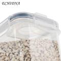 Food Storage Containers 0.8l/1.4l/1.6l/2l/2.8l Clear Plastic Storage Jars Airtight Moisture Proof Transparent Wide-mouth Organized Pantry Food Containers Liquid Storage Containers. 