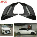 2pcs 3d Car Side Vent Air Flow Fender Sticker Auto Simulation Air Inlet Decorative Shark Gill Intake Hood Car Decor Modification. 