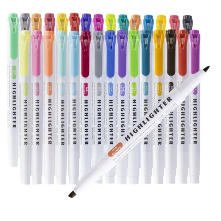 %E3%80%90HOT%E3%80%91%205/15/25%20Colors%20Double%20Headed%20Highlighter%20Pen%20Set%20Fluorescent%20Drawing%20Markers%20Highlighters%20Pens%20Art%20Cute%20Pastel%20Stationery%20-%20Image%205