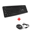Usb Keyboard And Wired Mouse. 